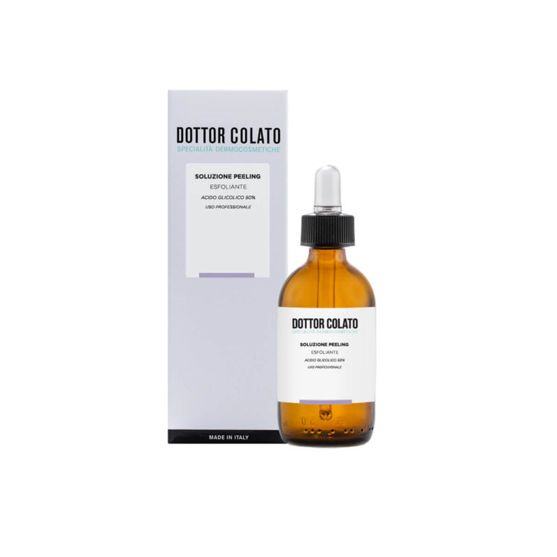 Soluzione peeling con acido glicolico 50% - uso professionale