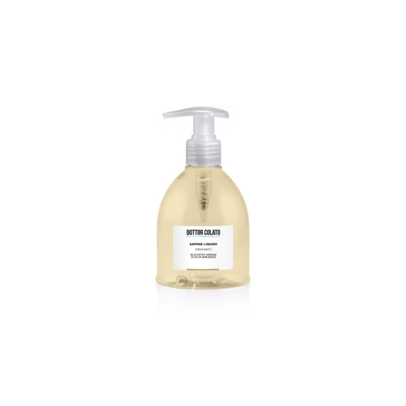 Sapone liquido idratante all’olio extra vergine di oliva biologico