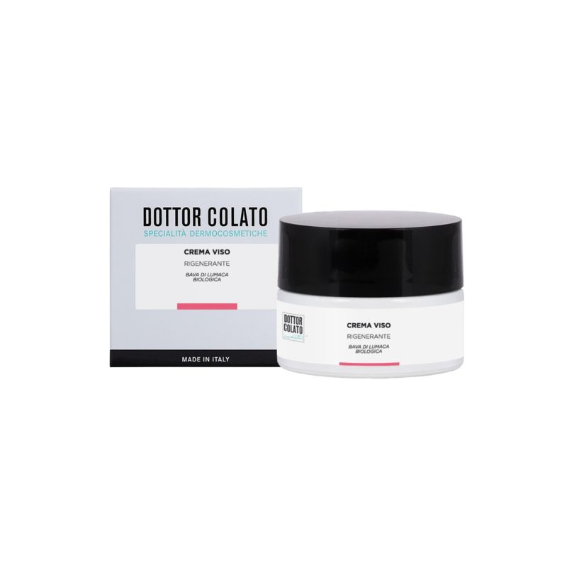 Crema viso rigenerante alla bava di lumaca bio 40%