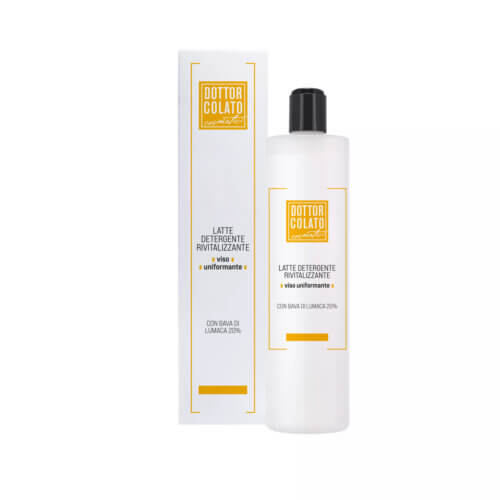 Latte detergente viso rivitalizzante idratante alla bava di lumaca 20%