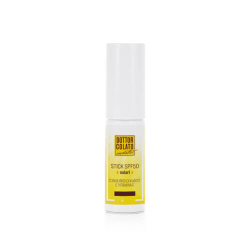 Stick solare SPF 50 alla vitamina E e burro di karité