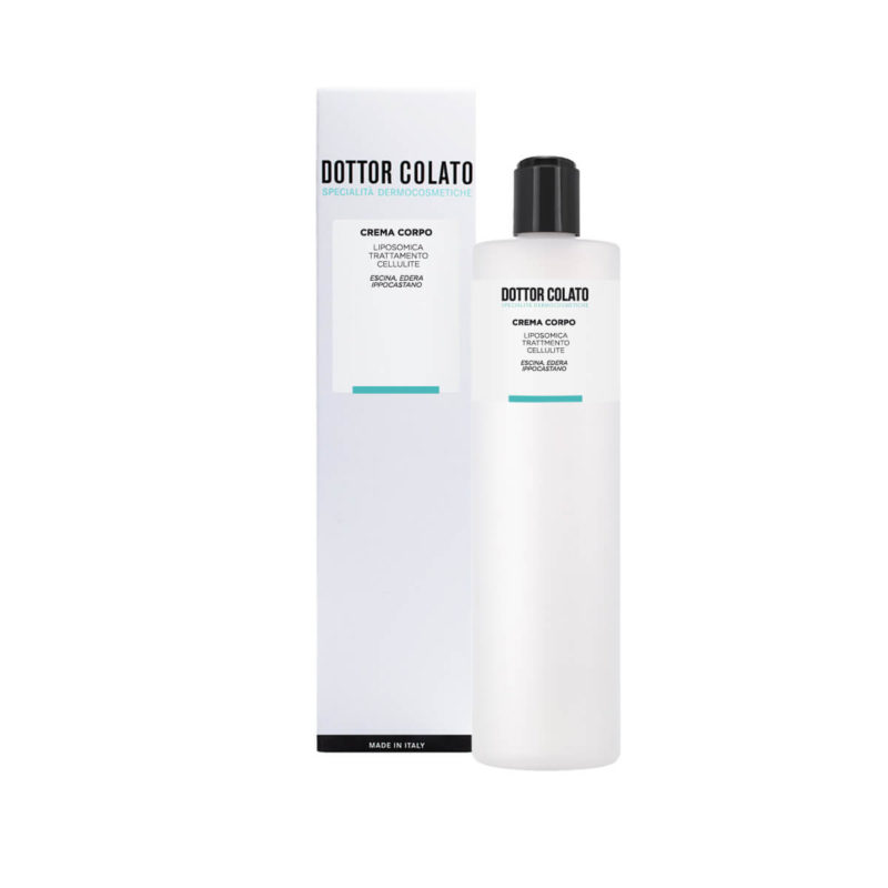 Crema corpo liposomica con escina, edera ed ippocastano