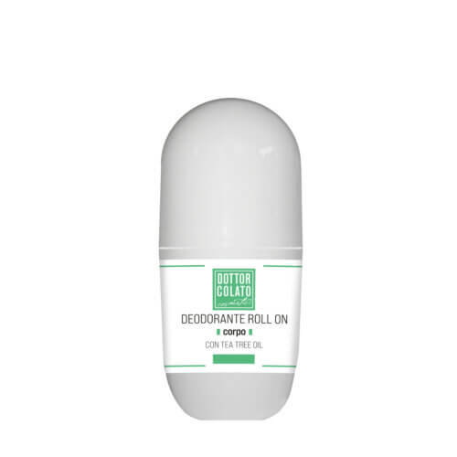 Deodorante delicato naturale roll-on con Tea Tree oil