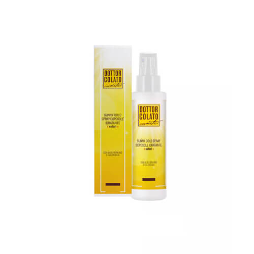 Sunny gold spray, DOPOSOLE idratante aloe vera bio e calendula
