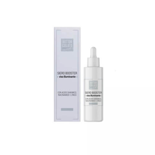 Siero Booster viso illuminante con Acido Shikimico, Niacinnamide e Zinco