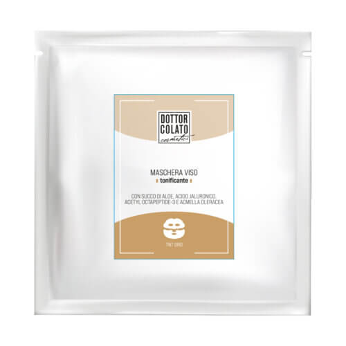Maschera viso Tnt oro tonificante
