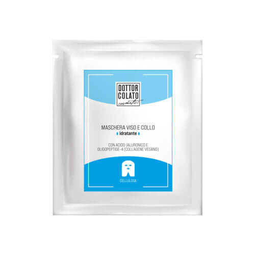 Maschera viso/collo cellulosa idratante